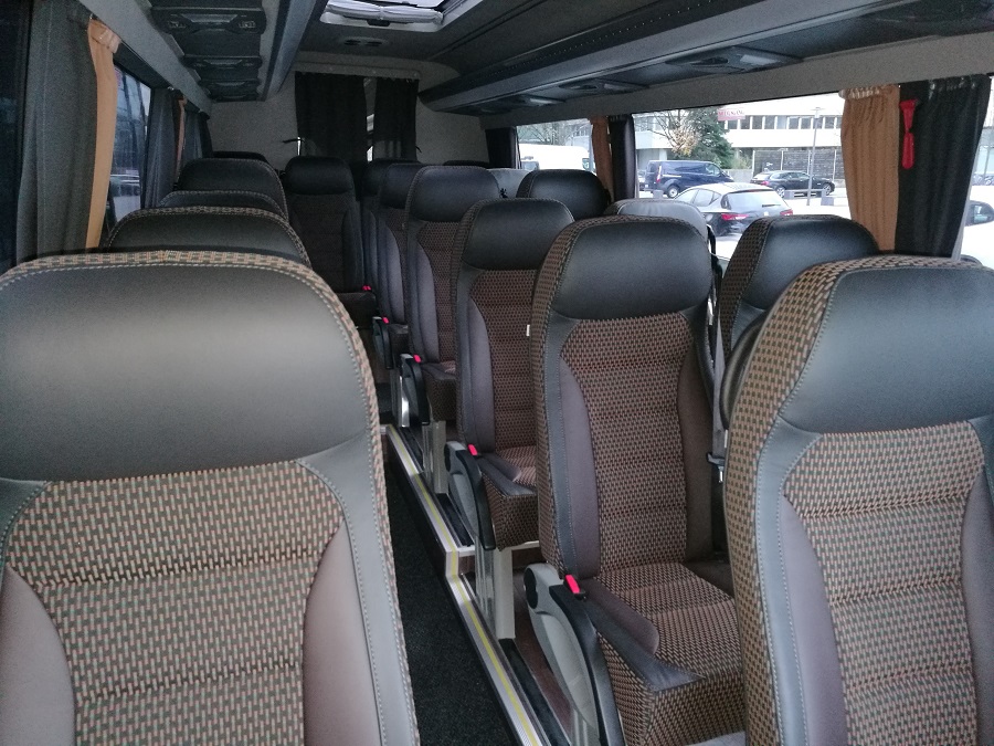 Sprinter 22-seat layout